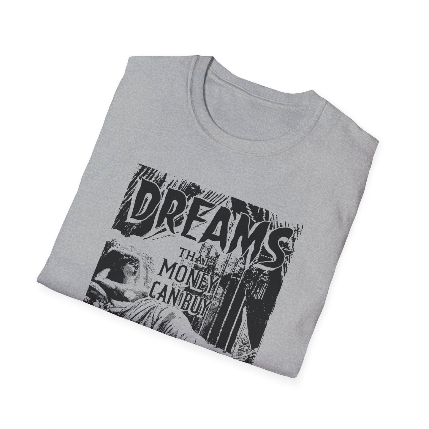 1947 dreams that money can buy surrealist film movie poster tshirt