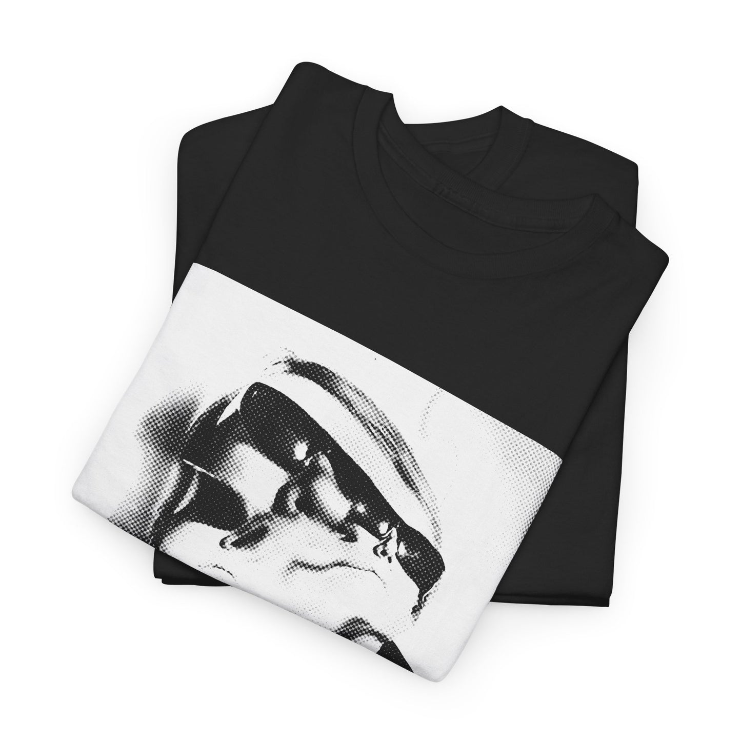 1965 weegee distortion photo of andy warhol reproduction edit dark tshirt