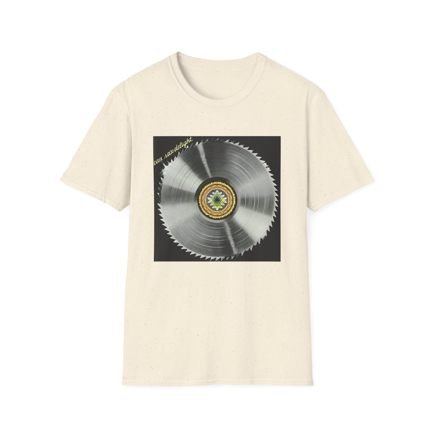 can 1977 saw delight album cover tshirt