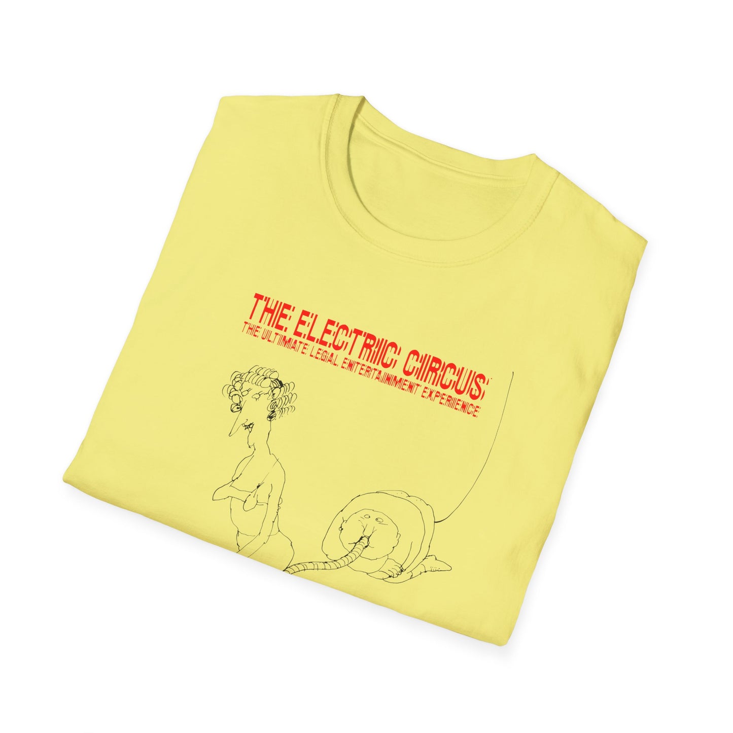 1969 the electric circus the ultimate legal entertainment experience poster vacuum tshirt