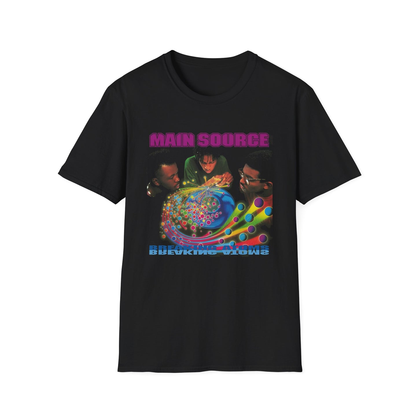 main source 1991 breaking atoms album tshirt