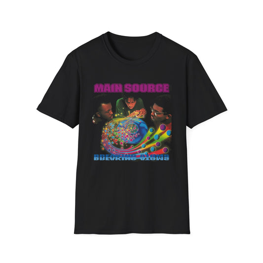 main source 1991 breaking atoms album tshirt