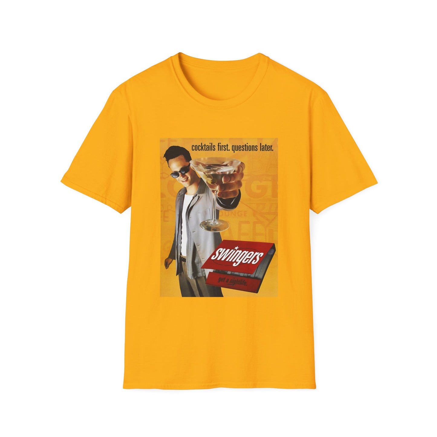 swingers 1996 comedy classic movie alternate poster tshirt