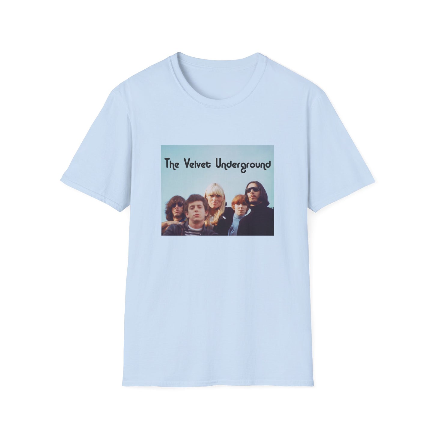 the velvet underground band photo in colour tshirt