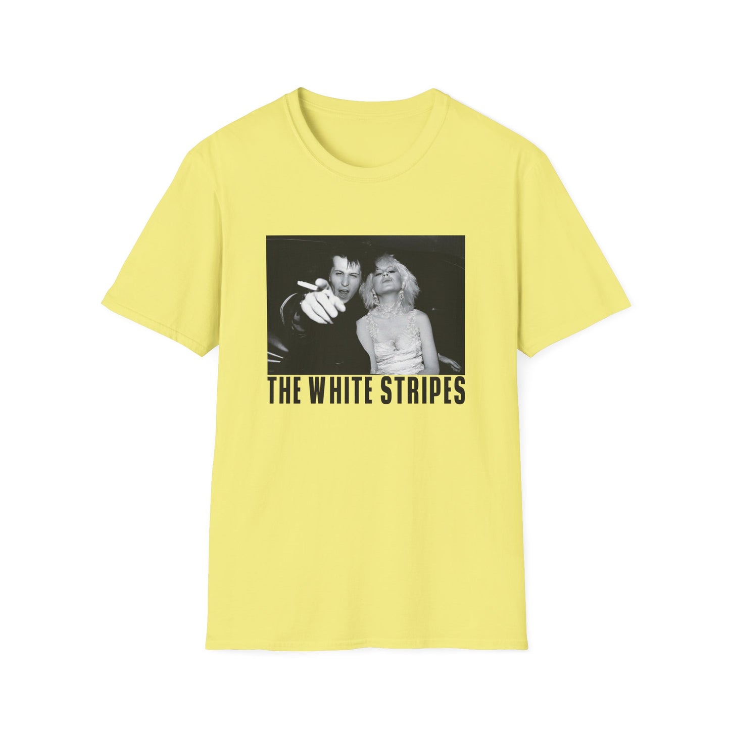 white stripes parody tshirt