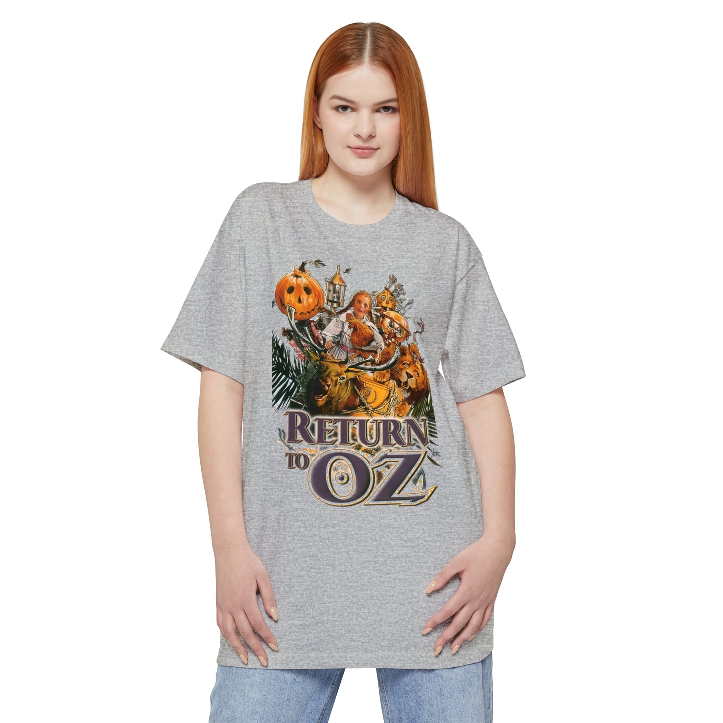 oversized return to oz unisex tall beefy tshirt