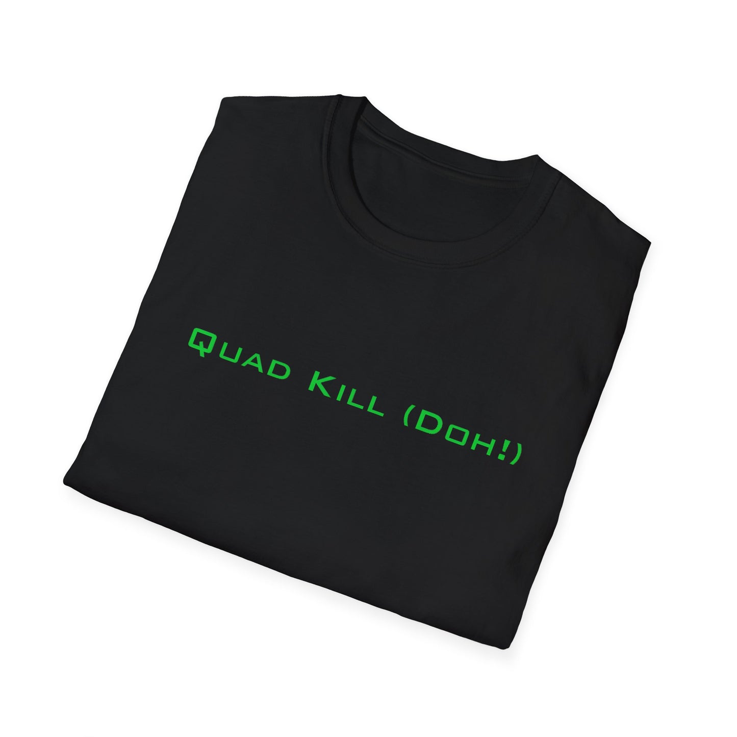 goldeneye n64 awards quad kill (doh!) tshirt