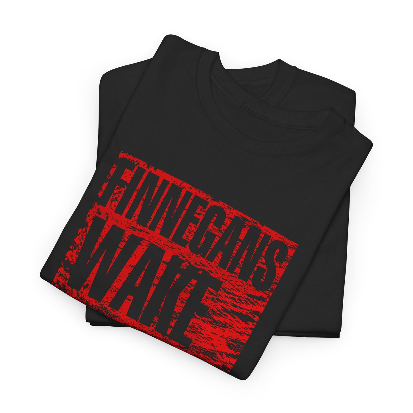 james joyce finnegans wake in red tshirt