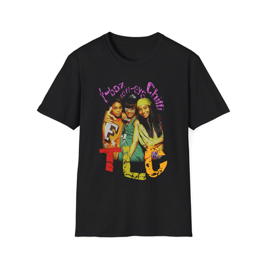 vintage style TLC t-boz left-eye chilli tshirt
