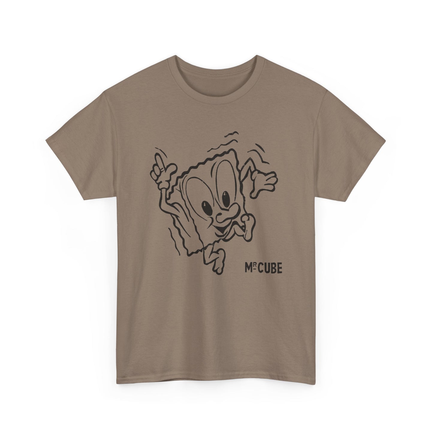1950s tate & lyle granulated sugar mascot mr cube tshirt