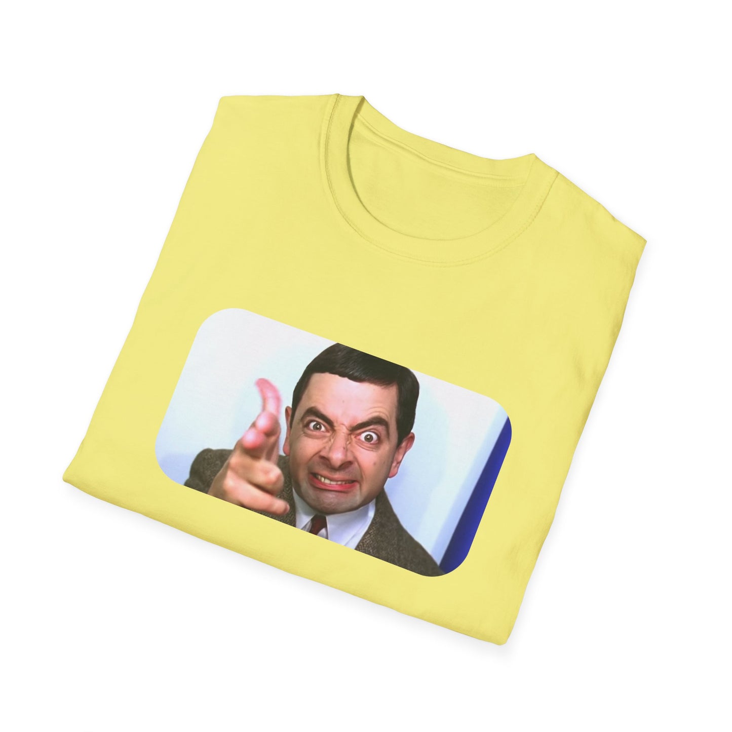 mr. bean funny face tshirt