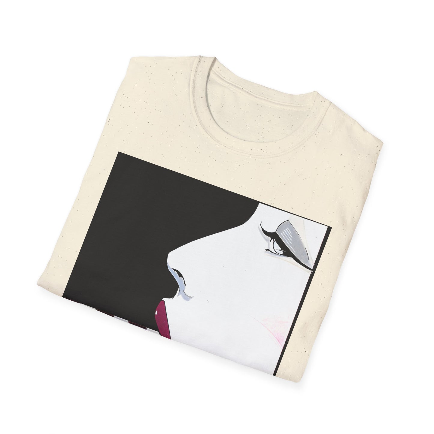 patrick nagel candy cane tshirt