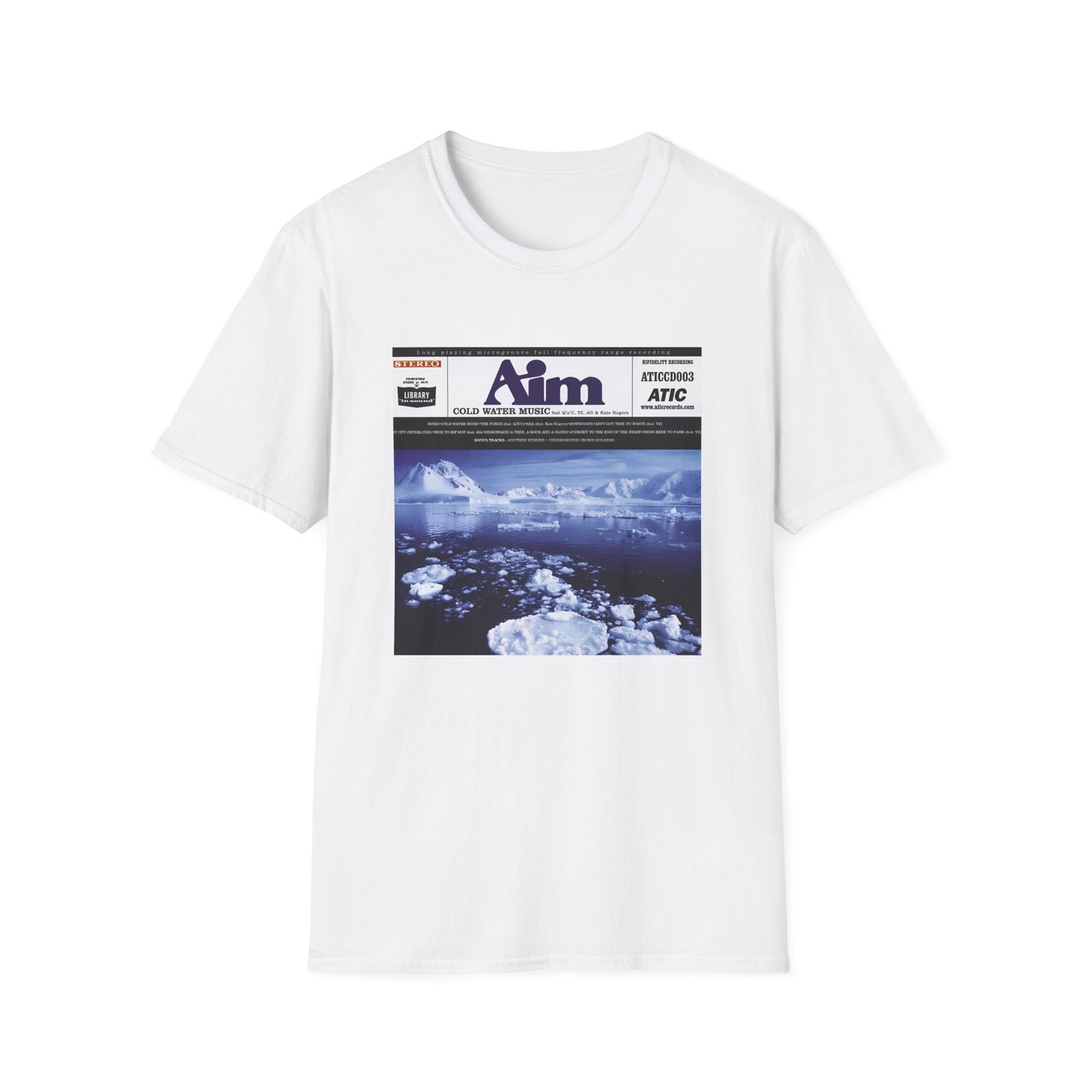 aim 1999 cold water music album tshirt
