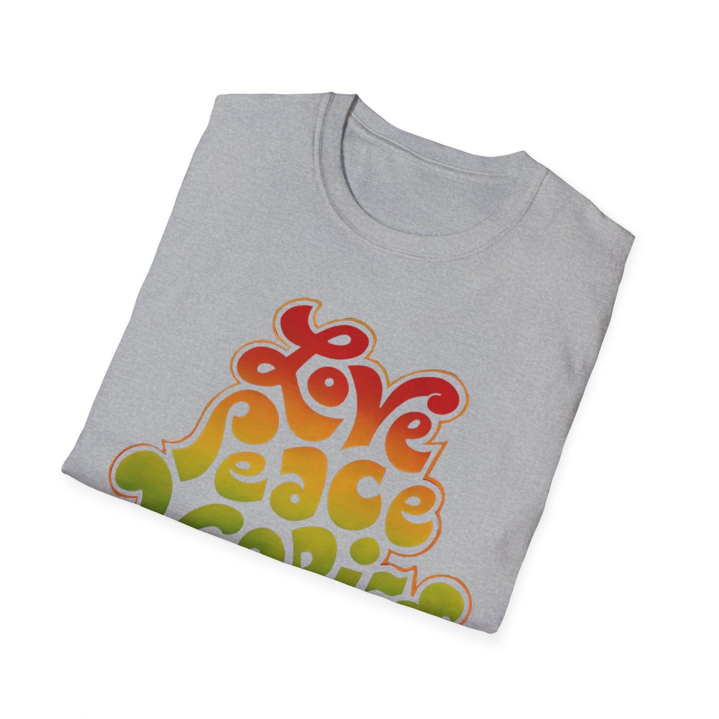 1970 love peace happiness vagabond creations poster tshirt