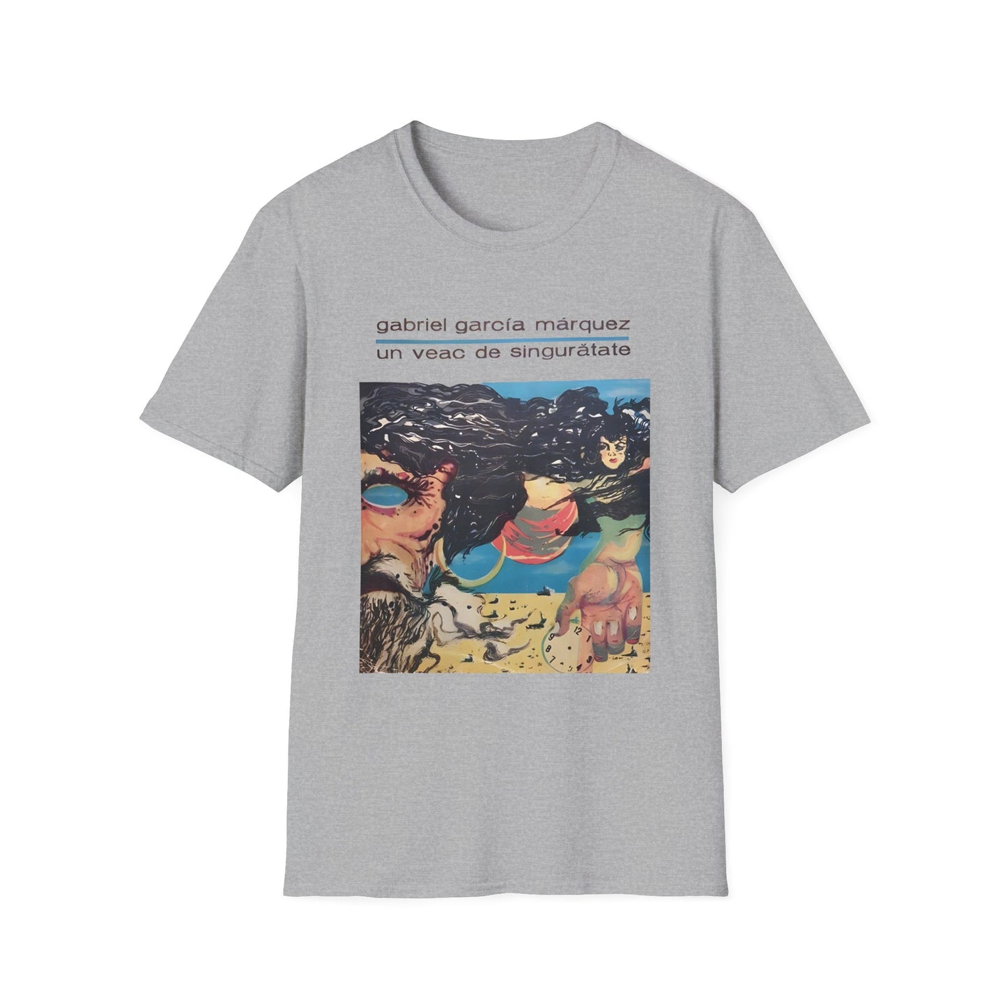 1974 romanian book cover for one hundred years of solitude by gabriel garcía márquez tshirt