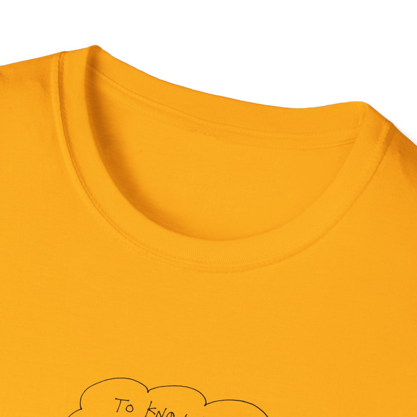 original drawing garfield fan art to know me is to love me tshirt