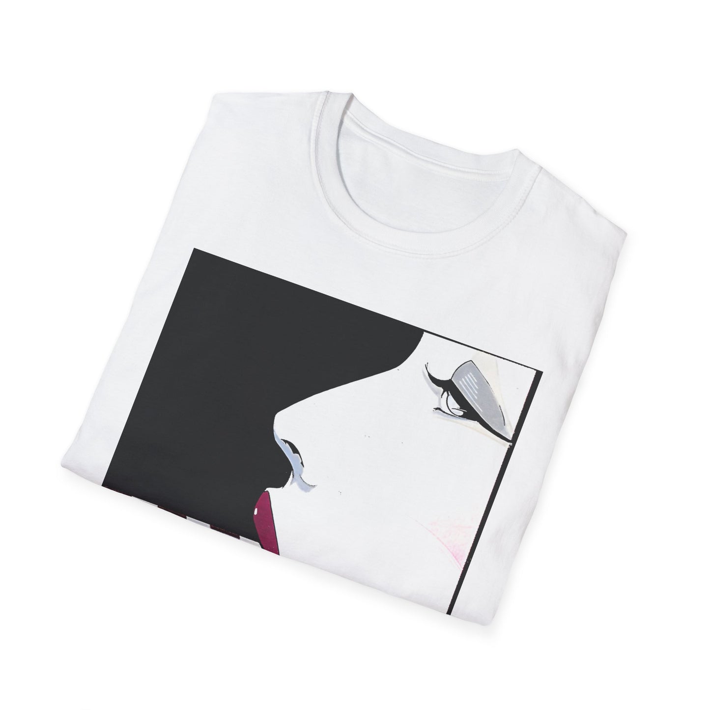 patrick nagel candy cane tshirt