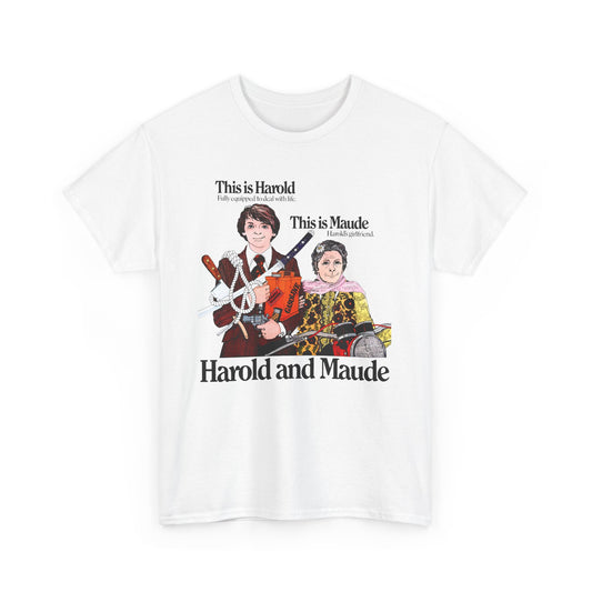 harold and maude 1971 belgian movie poster reproduction tshirt