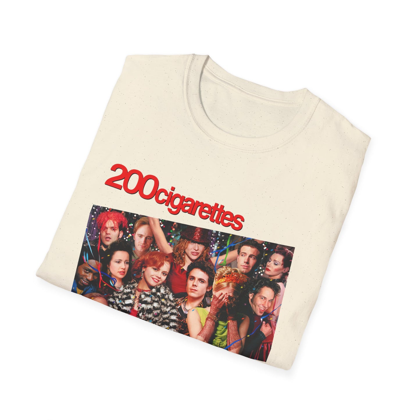 1999 movie poster tshirt 200 cigarettes