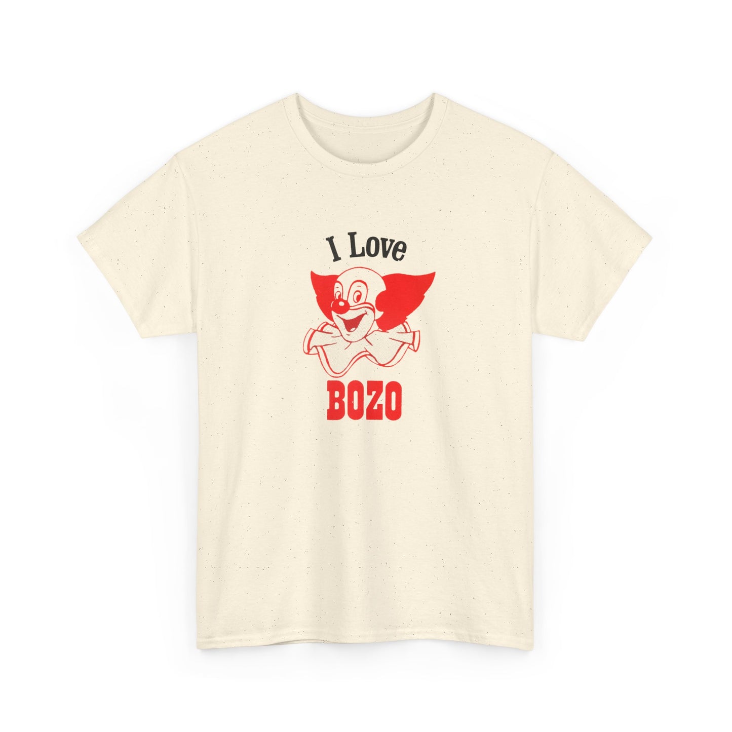i love bozo vintage reproduction tshirt
