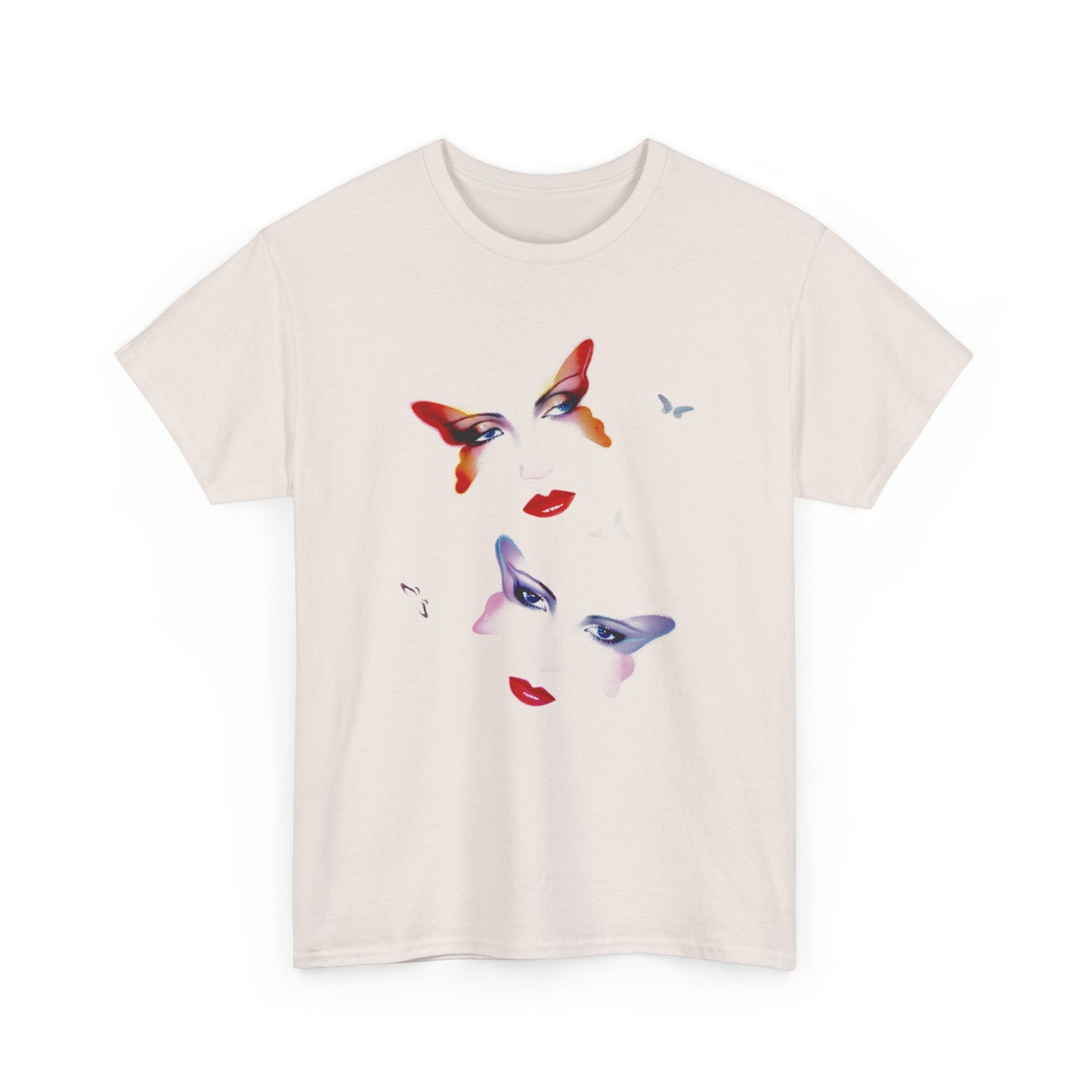1980 butterflies by pater sato reproduction tshirt