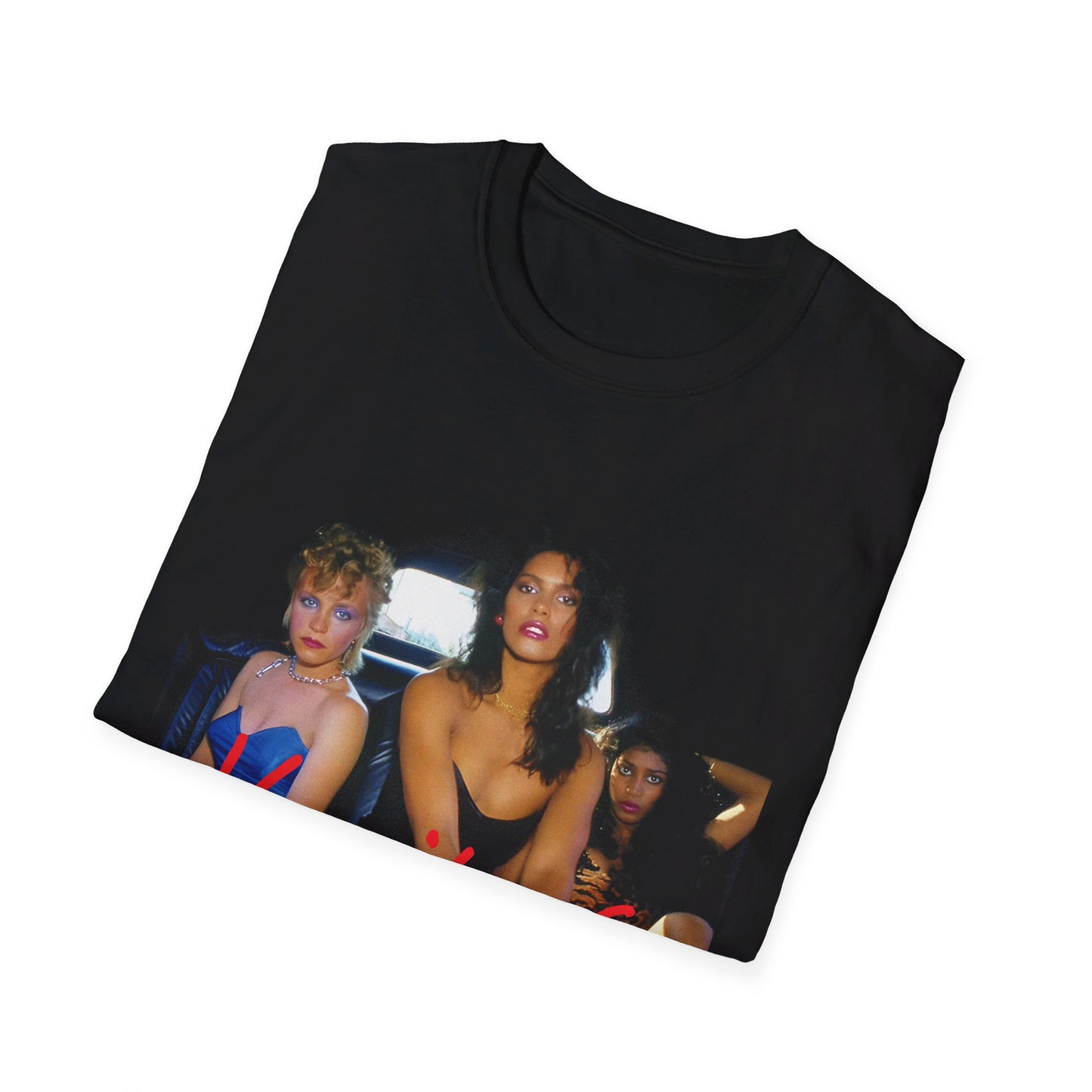 vanity 6 in a limousine tshirt