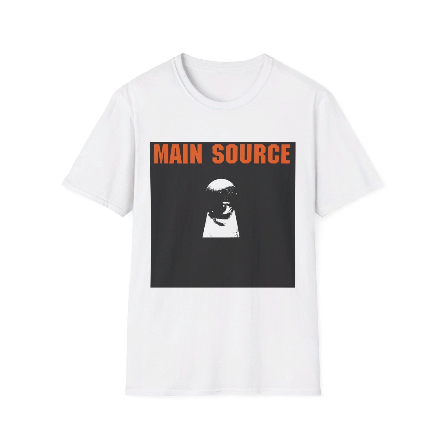 main source 1991 looking at the front door single tshirt