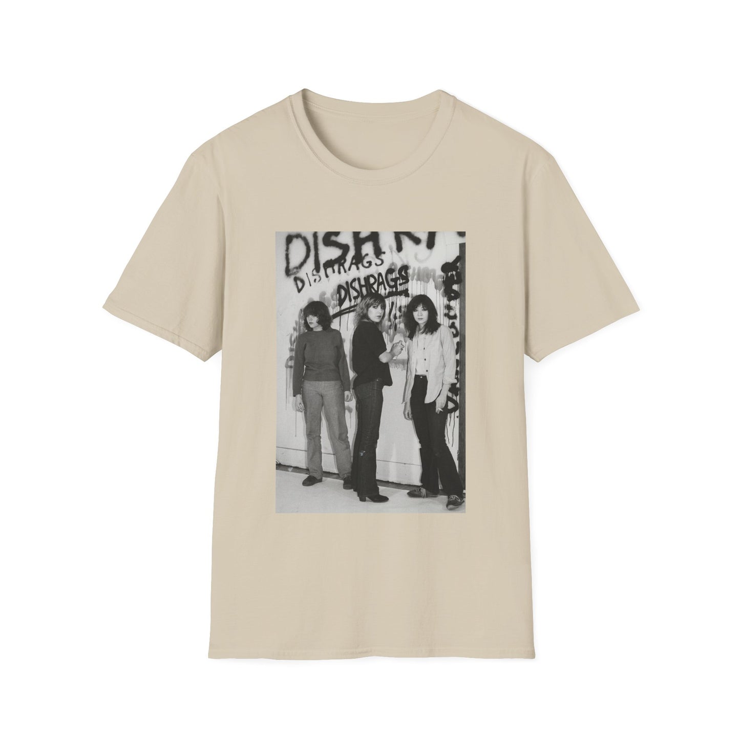 canadian punk band the dishrags photo tshirt