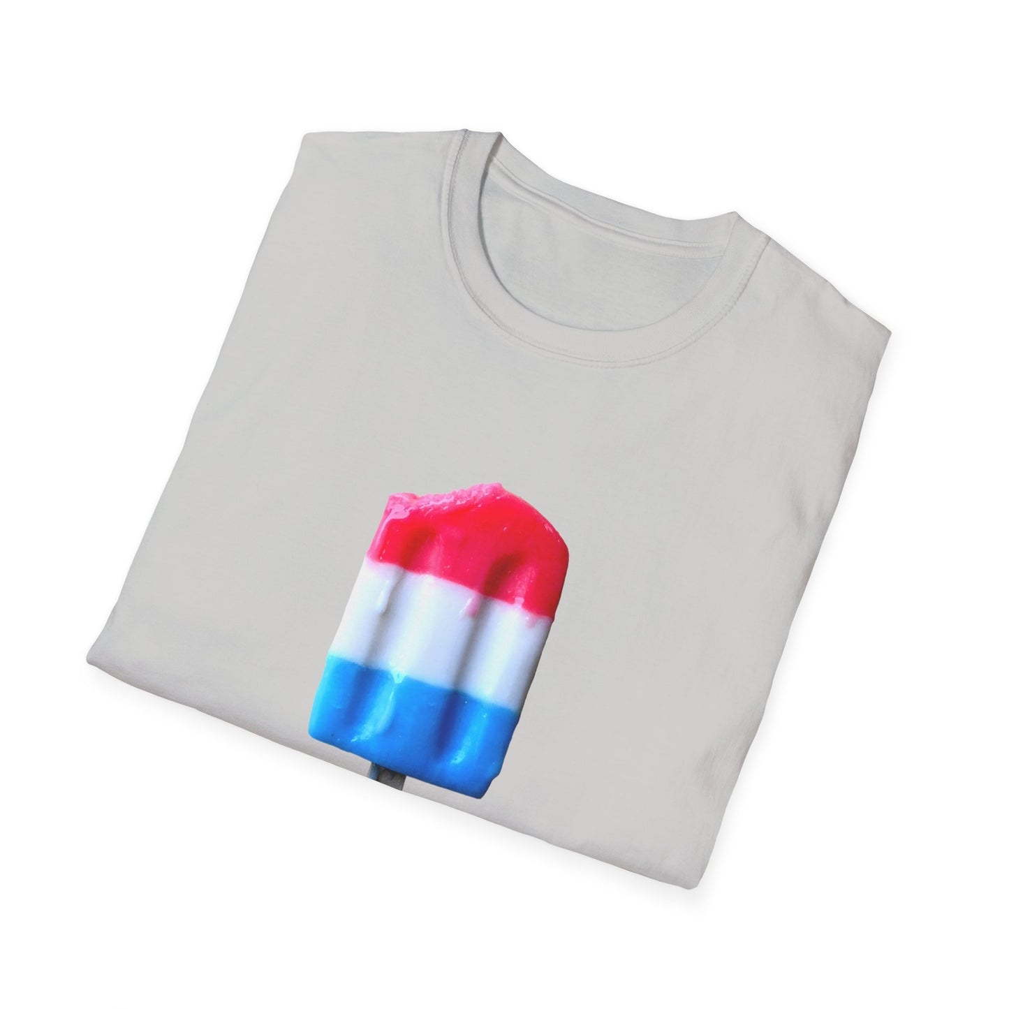 classic red white blue popsicle tshirt
