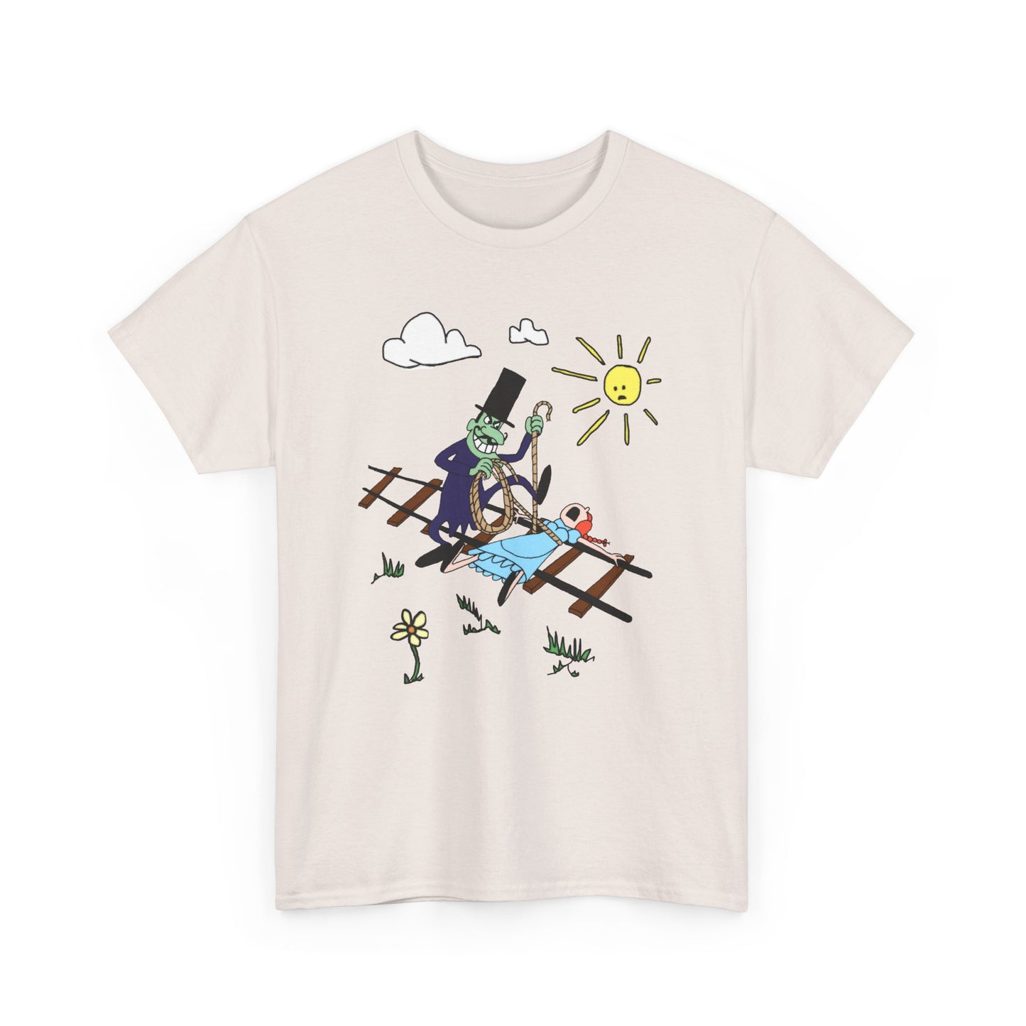 snidely whiplash fan art tshirt