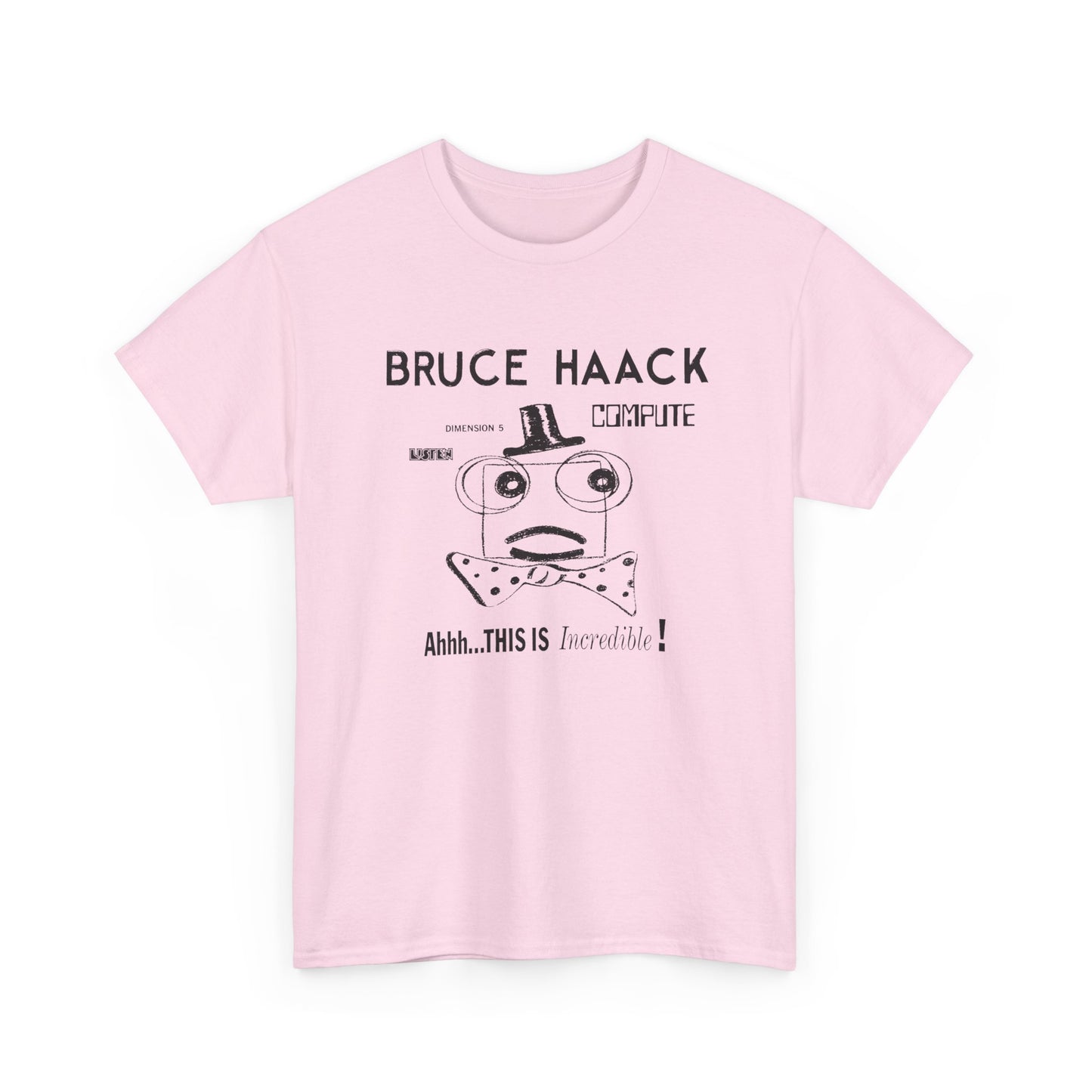 bruce haack fan edit tshirt