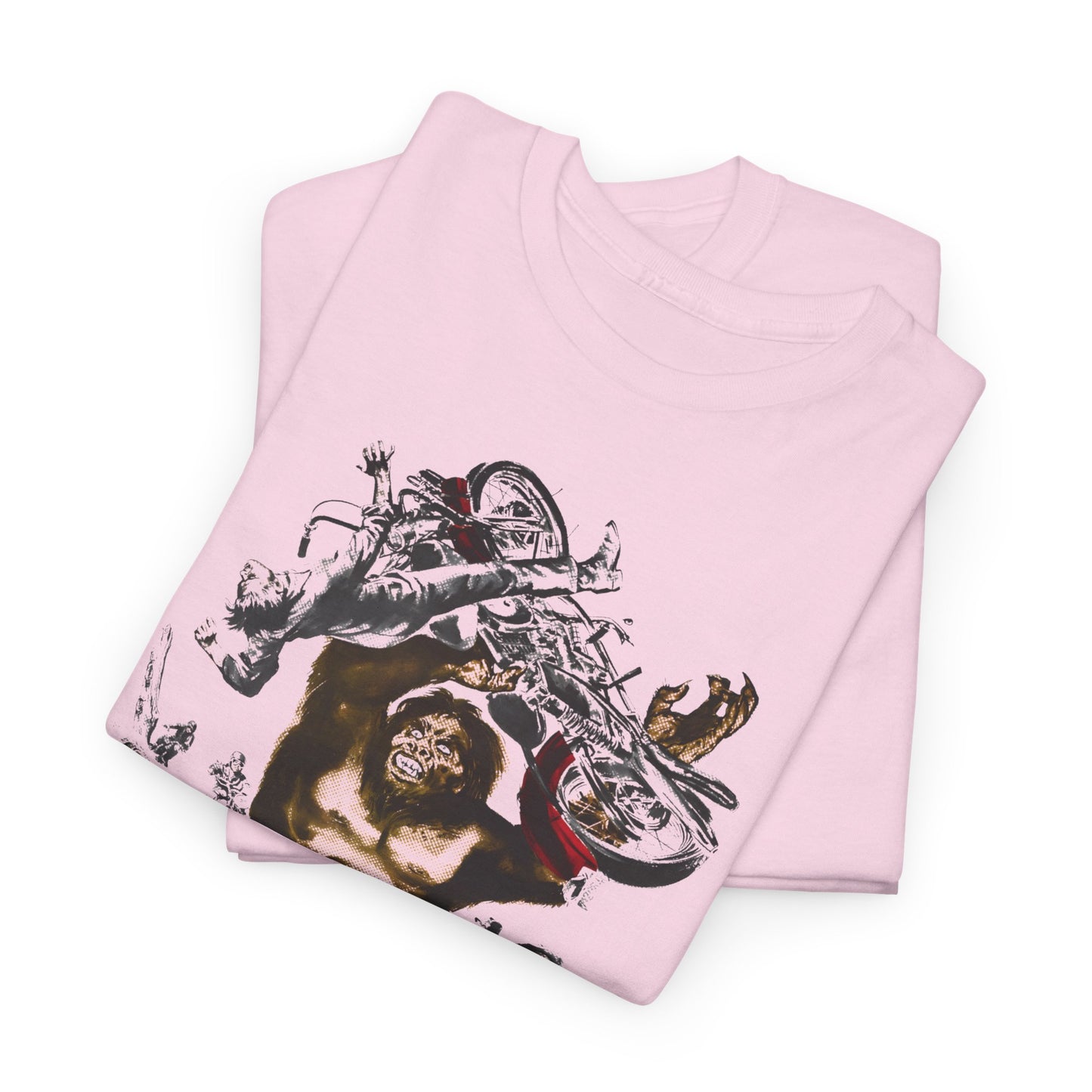 1970 bigfoot movie poster reproduction tshirt