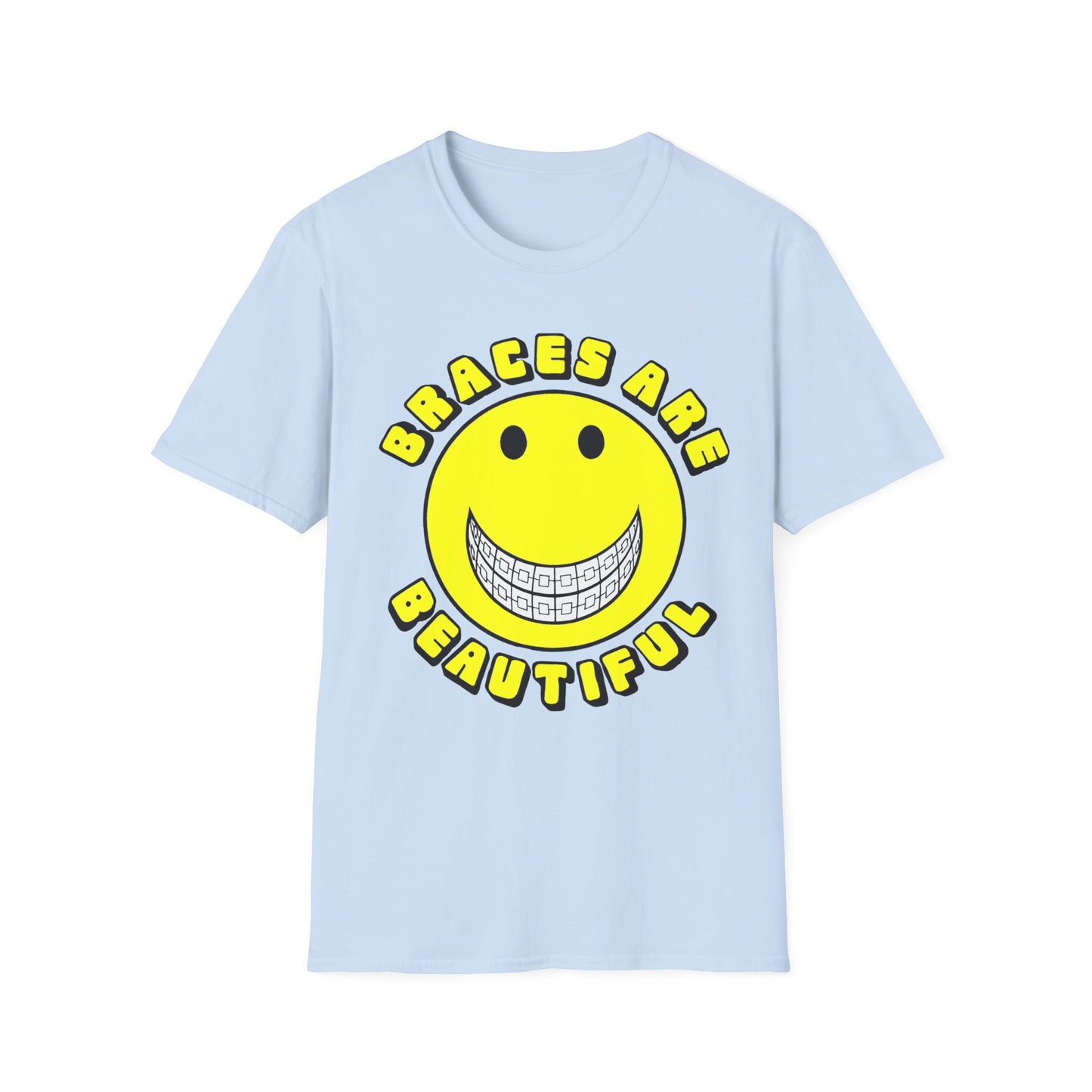 braces are beautiful 1970s tshirt graphic tshirt