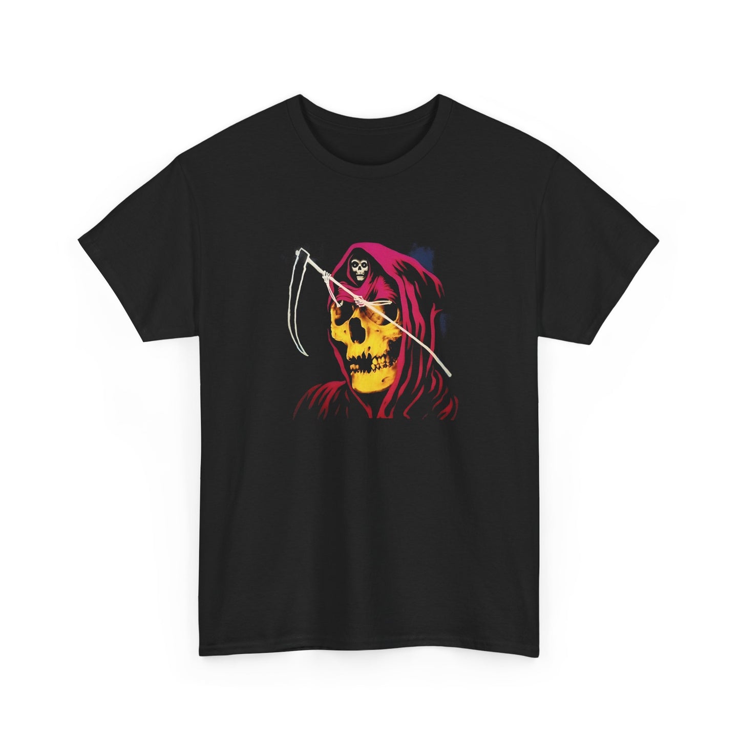 grim reaper pink cloak vintage graphic tshirt
