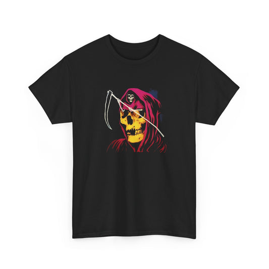 grim reaper pink cloak vintage graphic tshirt