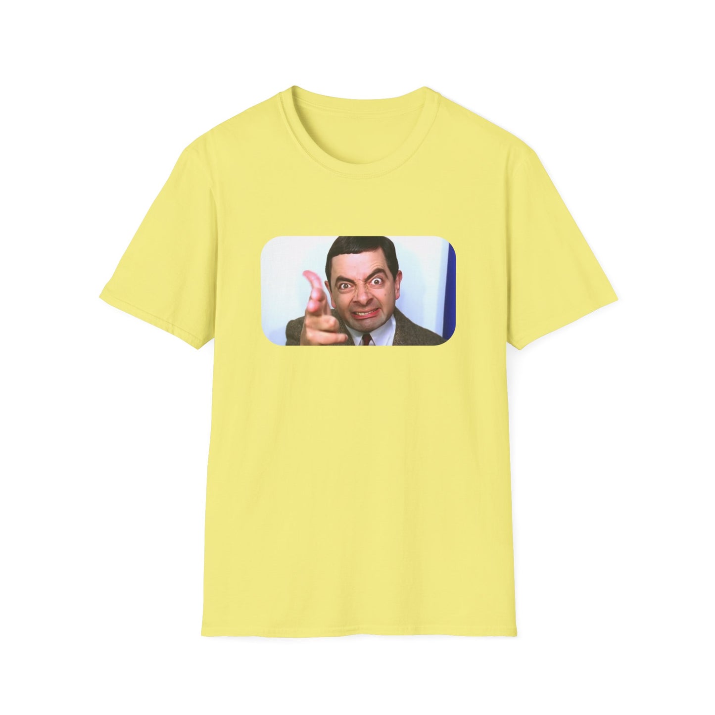 mr. bean funny face tshirt