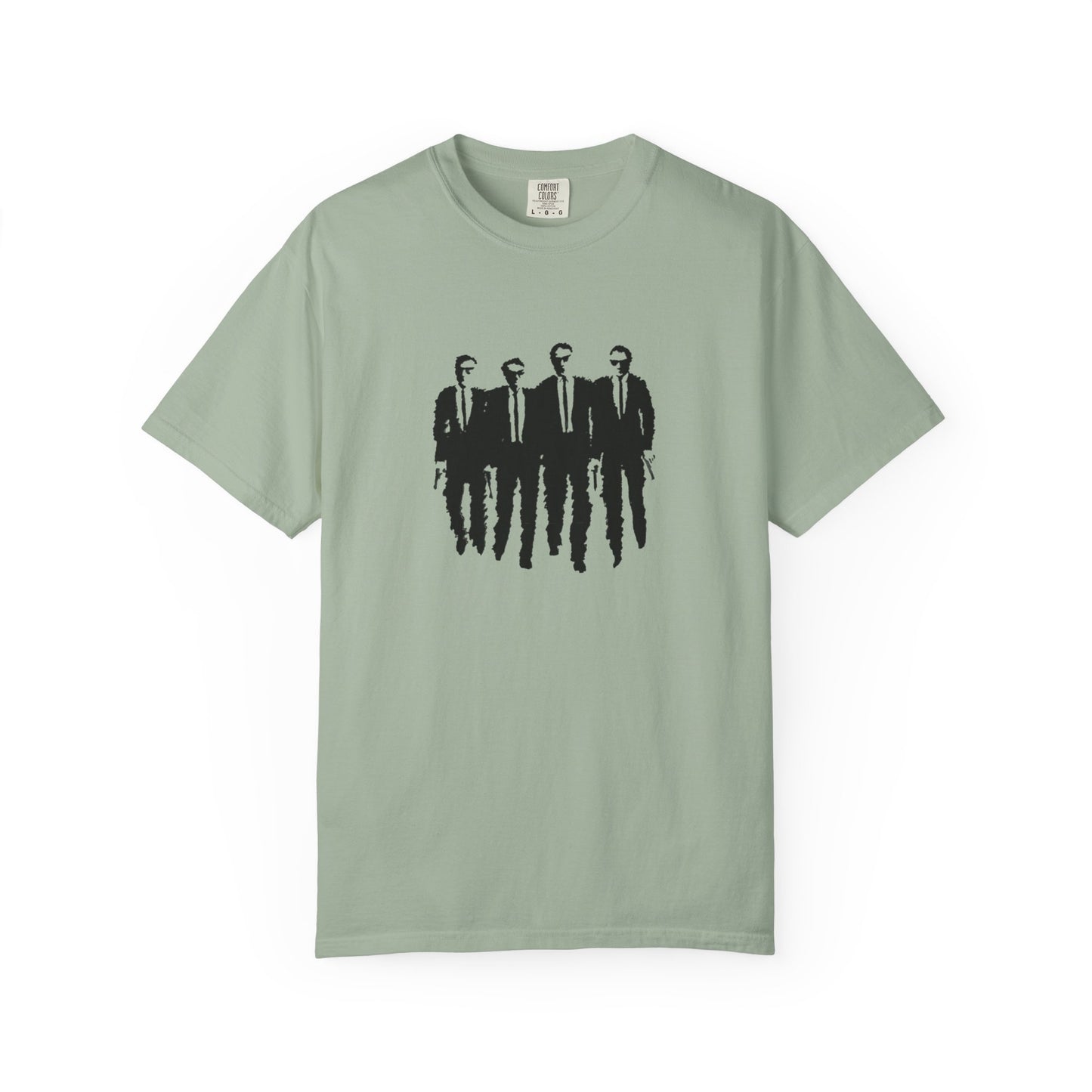 reservoir dogs vhs cover graphic tshirt on comfort colors