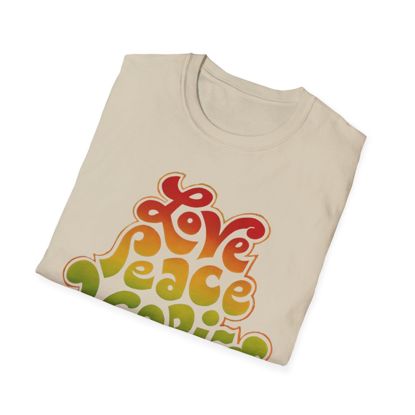 1970 love peace happiness vagabond creations poster tshirt