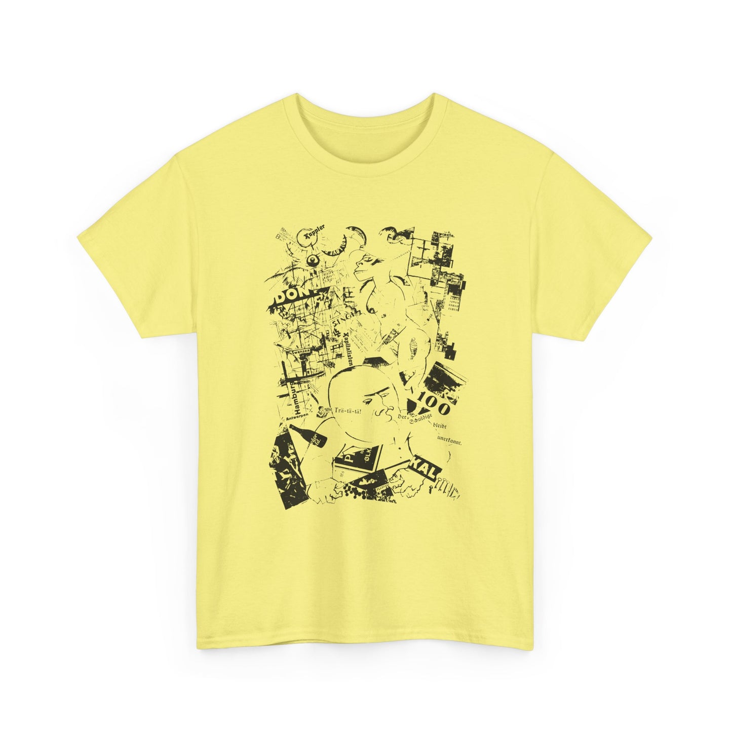 1919 the guilty one remains unknown by george grosz reproduction tshirt