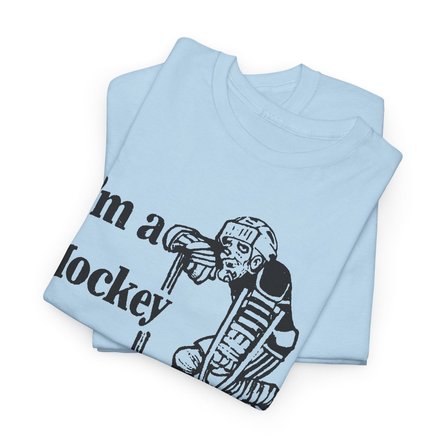 vintage canadian i'm a hockey nut graphic reproduction tshirt