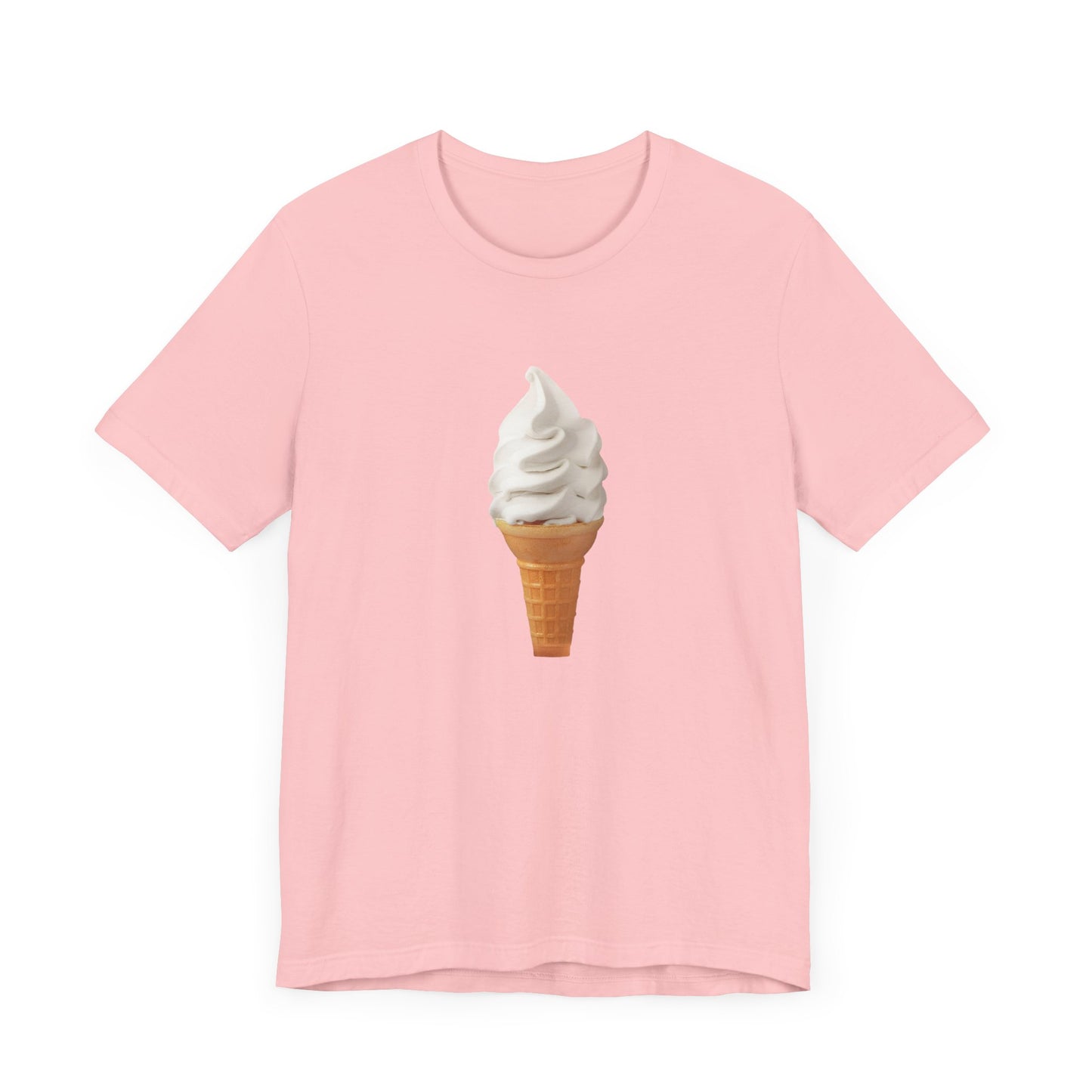 soft vanilla ice cream cone tshirt