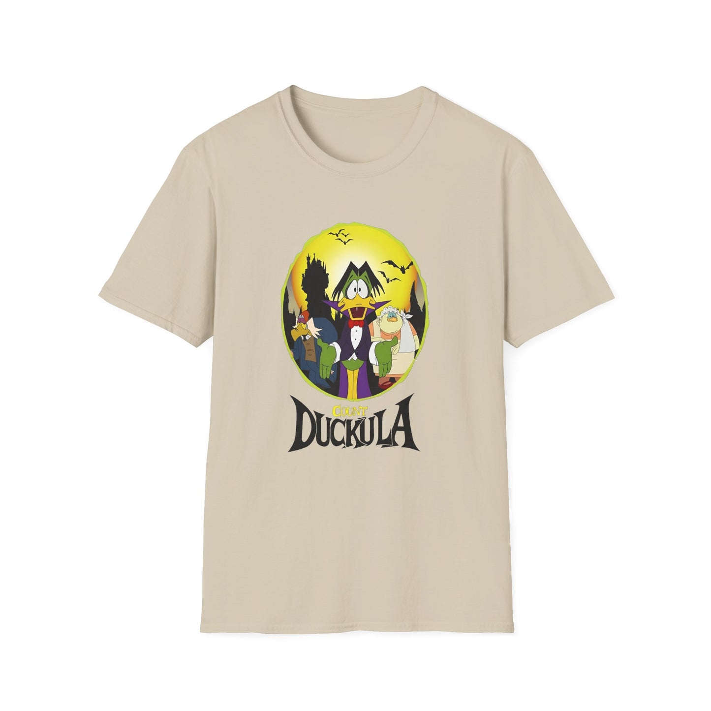 1980s cartoon count duckula the vegetarian vampire tshirt
