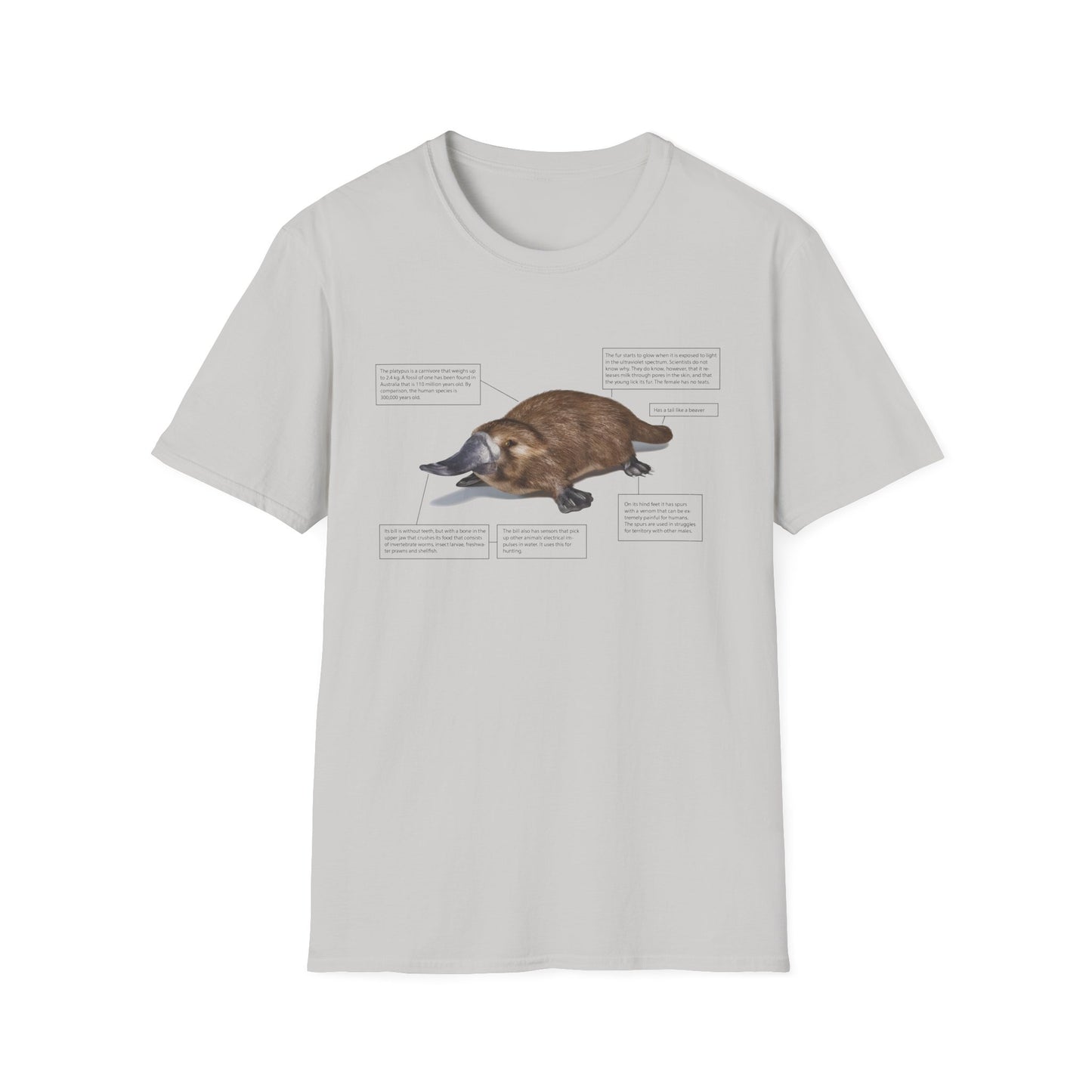 pleasant platypus facts tshirt