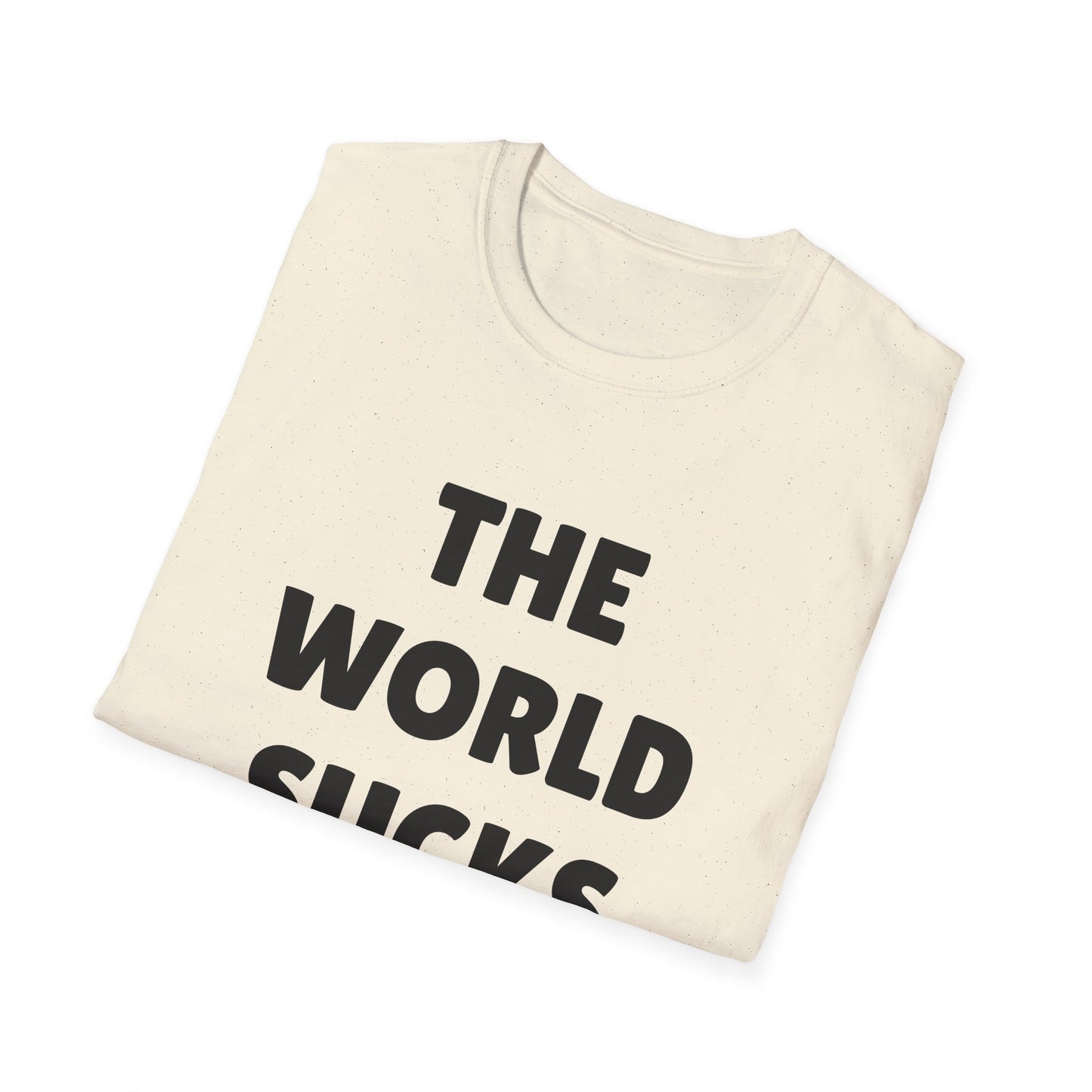 the world sucks tshirt