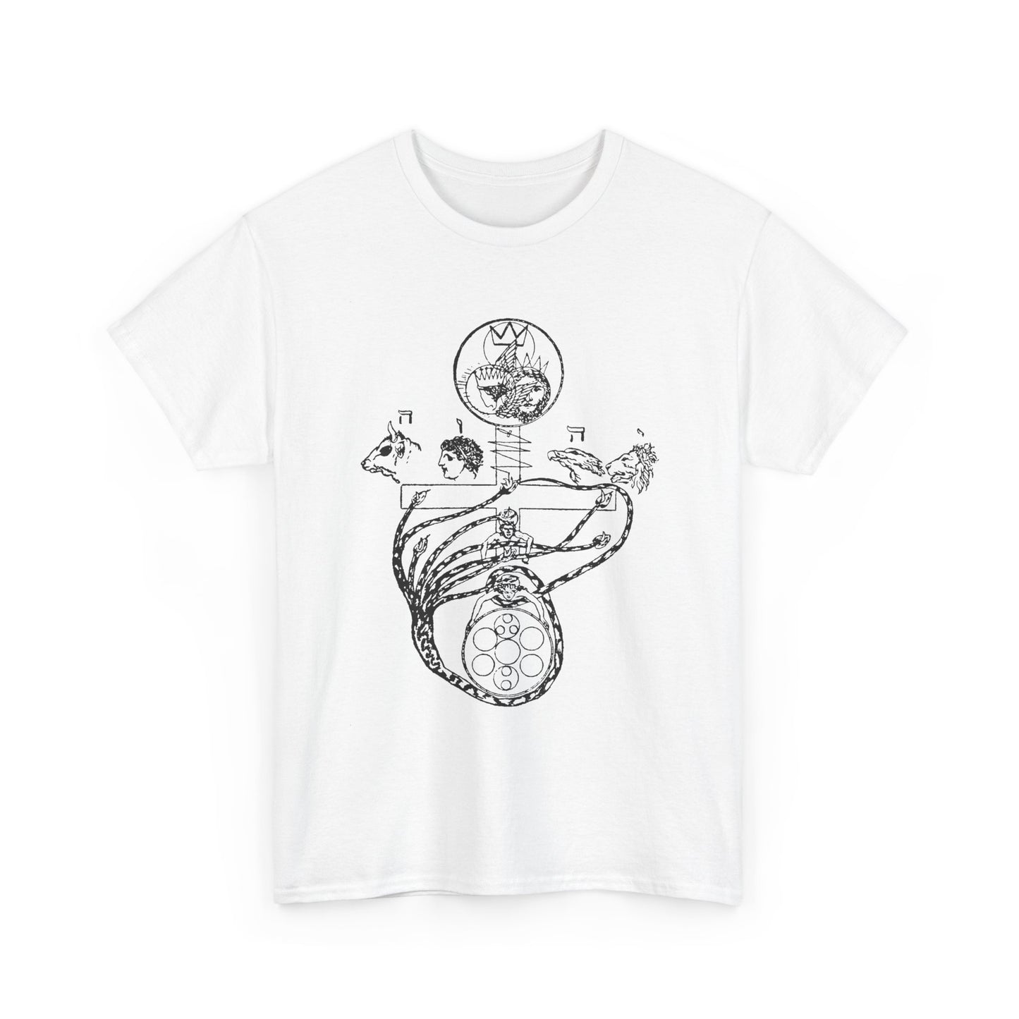 early 1900s the garden of eden after the fall by occultist austin osman spare tshirt