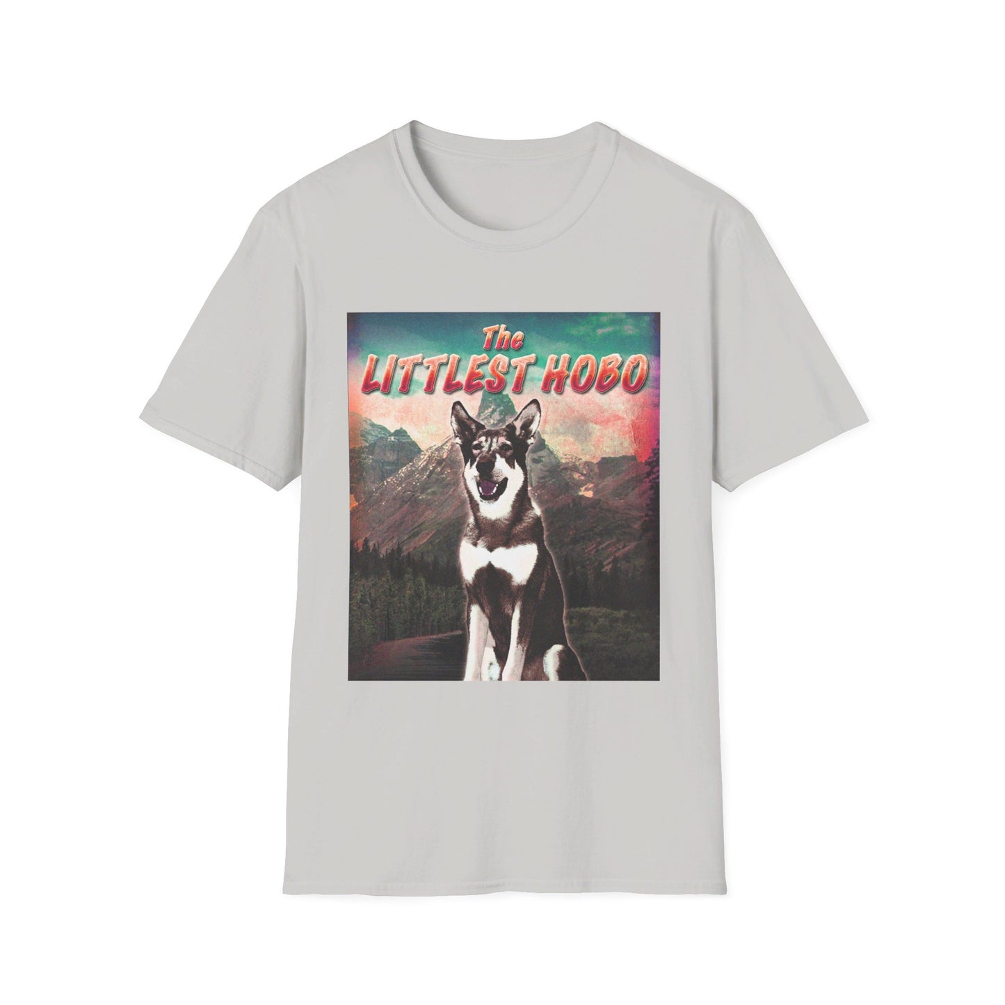 the littlest hobo canadian tv show vintage style tshirt