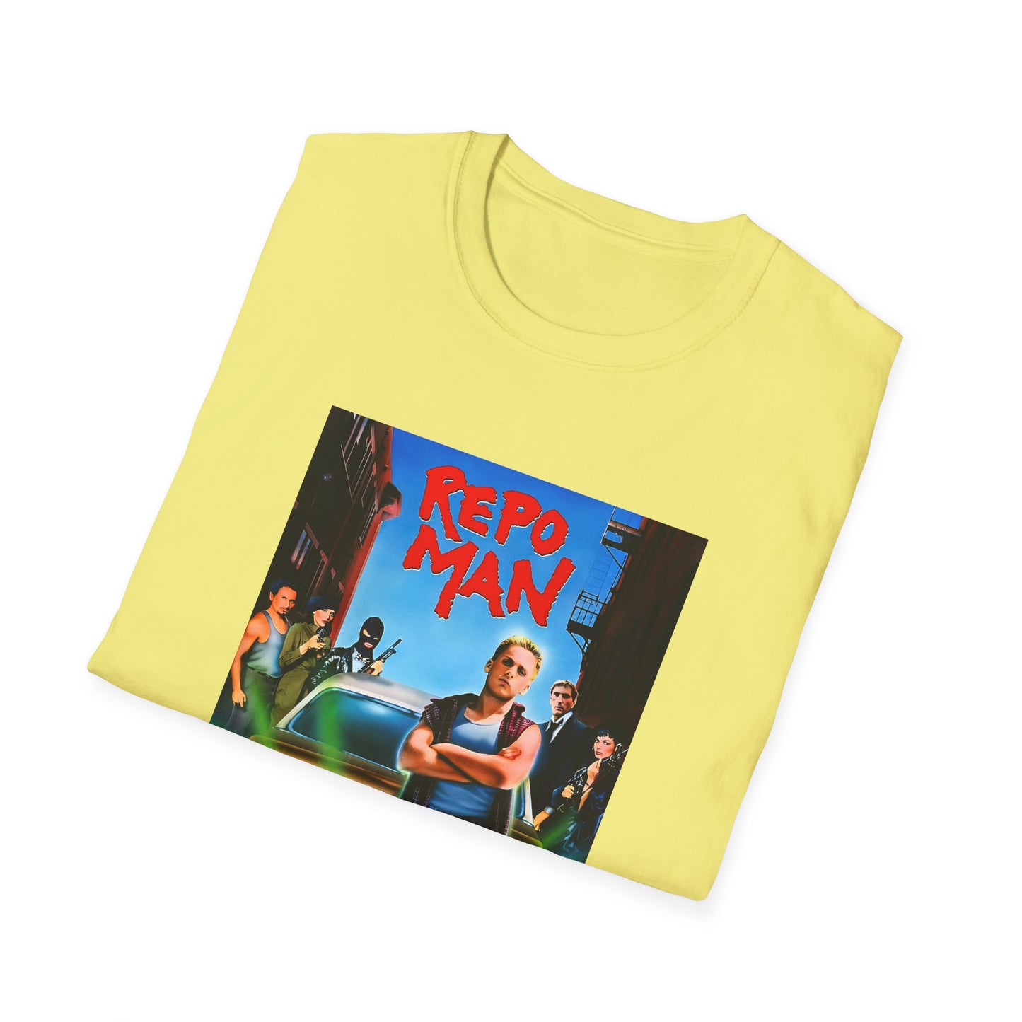 1984 repo man movie poster tshirt