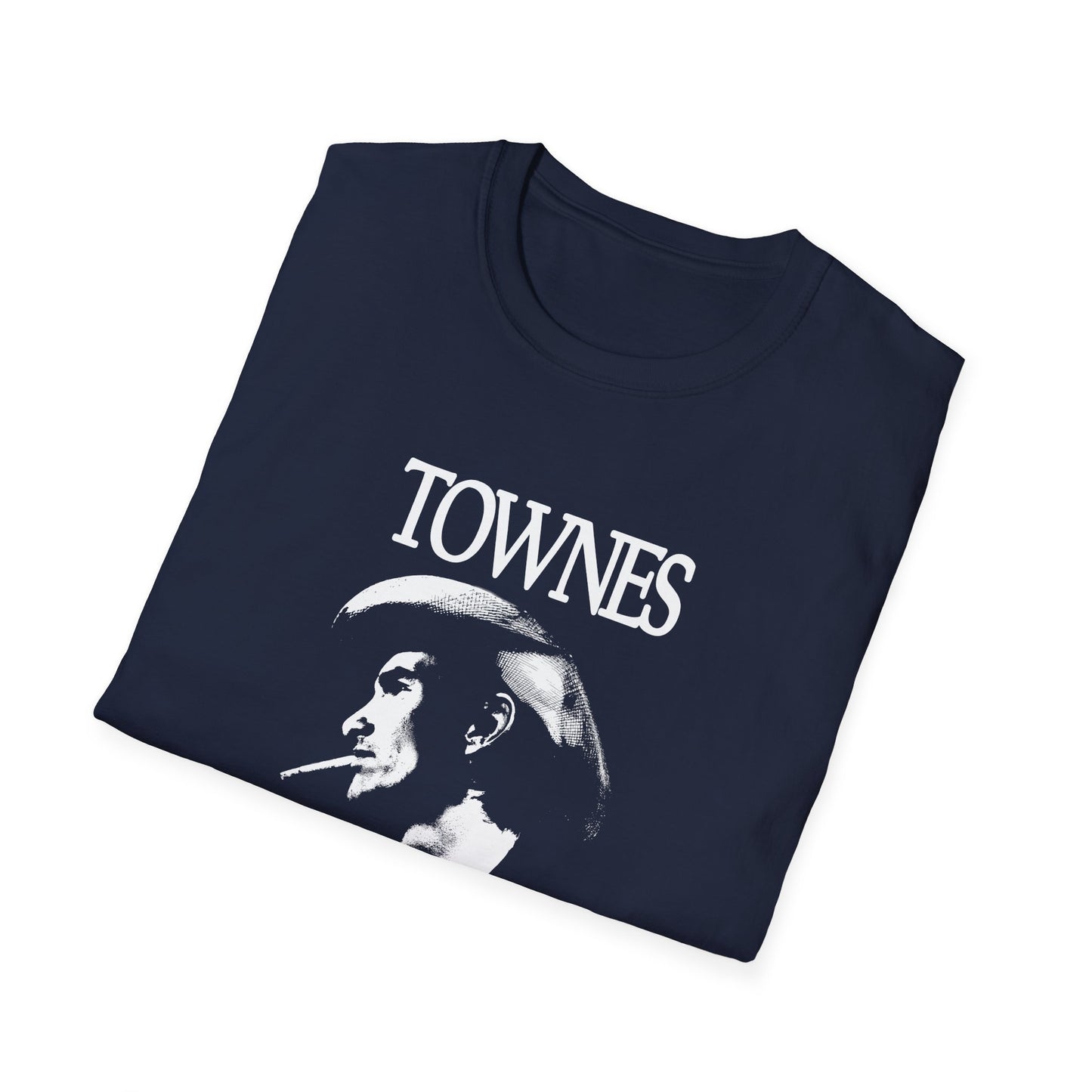 townes van zandt stencil fan art tshirt