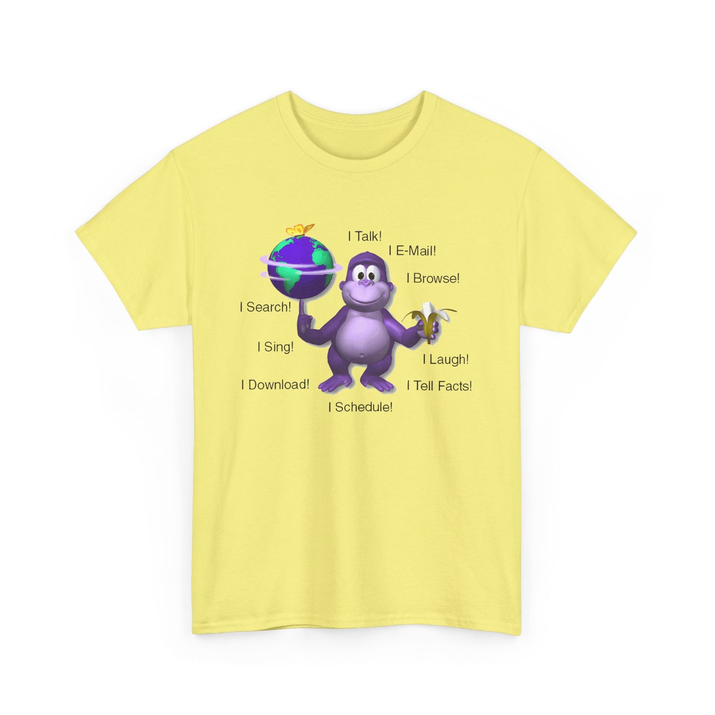 bonzibuddy evil freeware virtual assistant tshirt