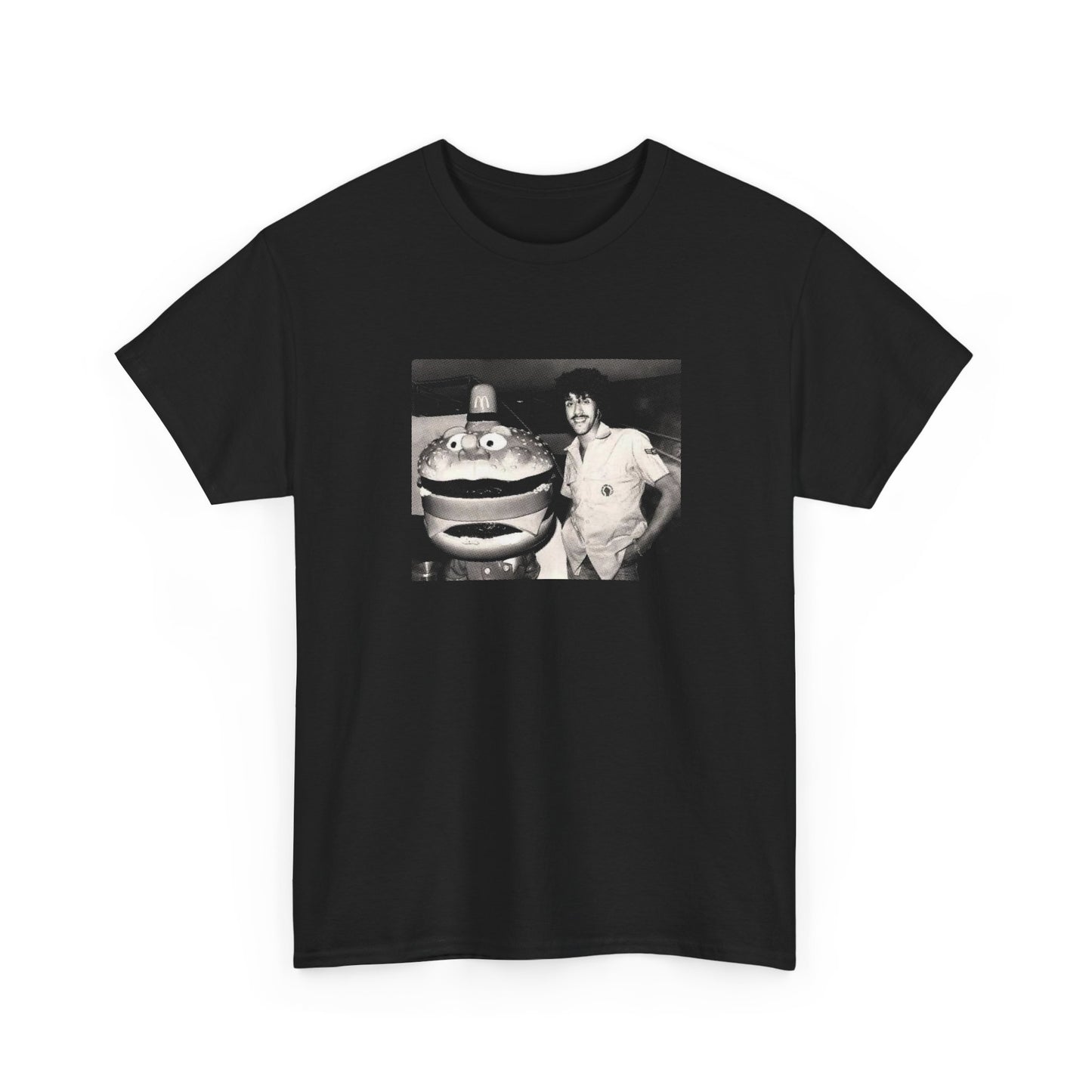 phil lynott and popular burger character photo tshirt